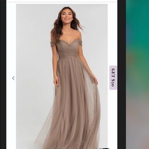 Kleinfeld bridesmaid dress